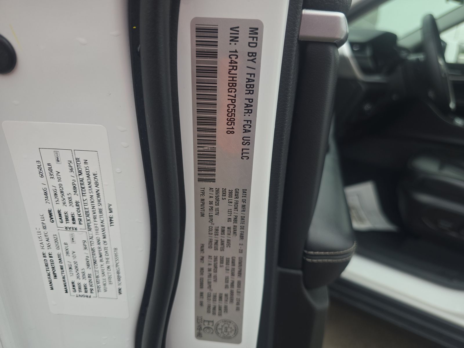 2023 Jeep Grand Cherokee Limited AWD