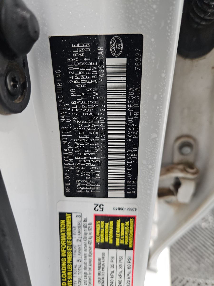 2023 Toyota Camry SE FWD