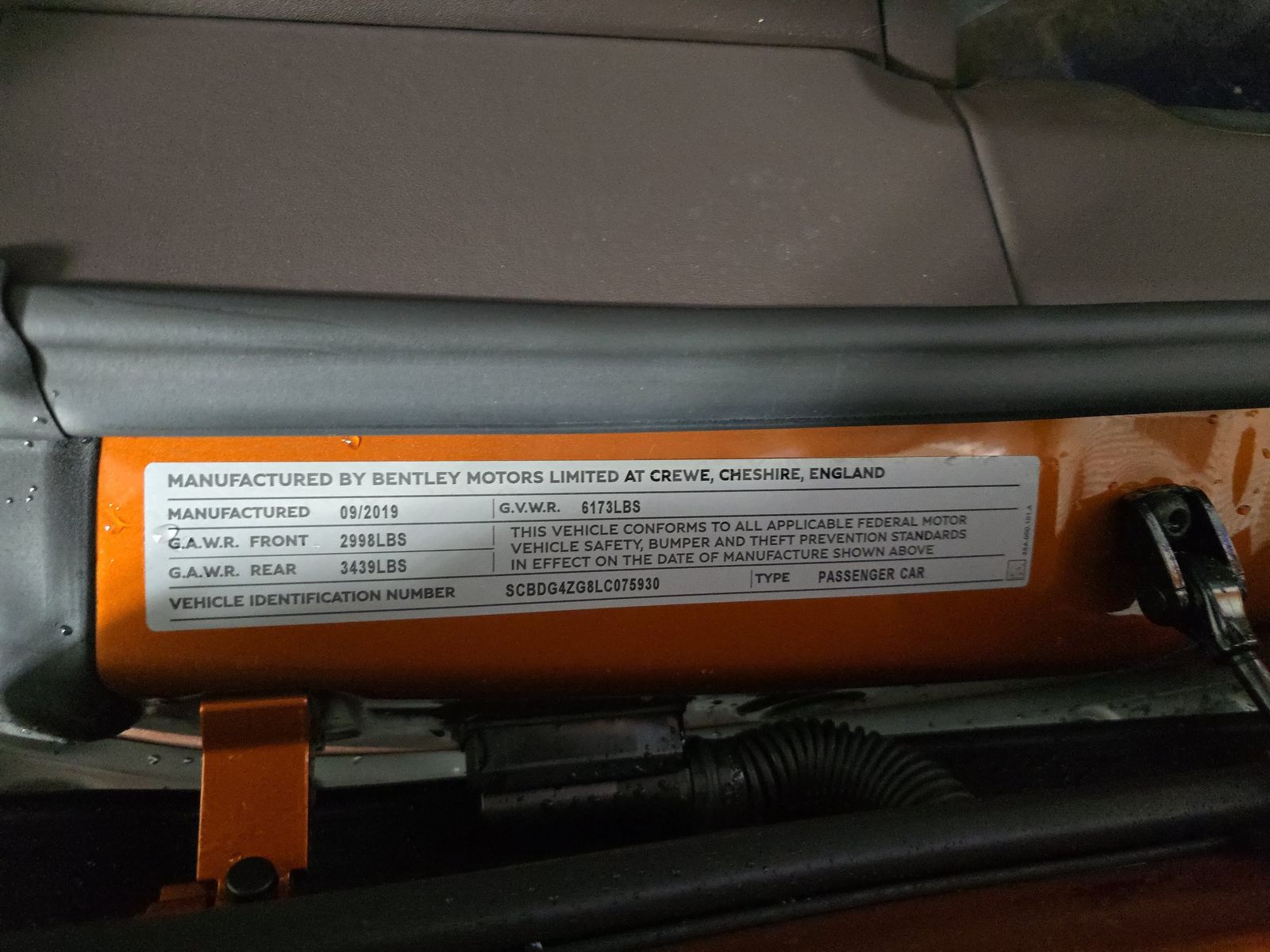 2020 Bentley Continental GT V8 AWD