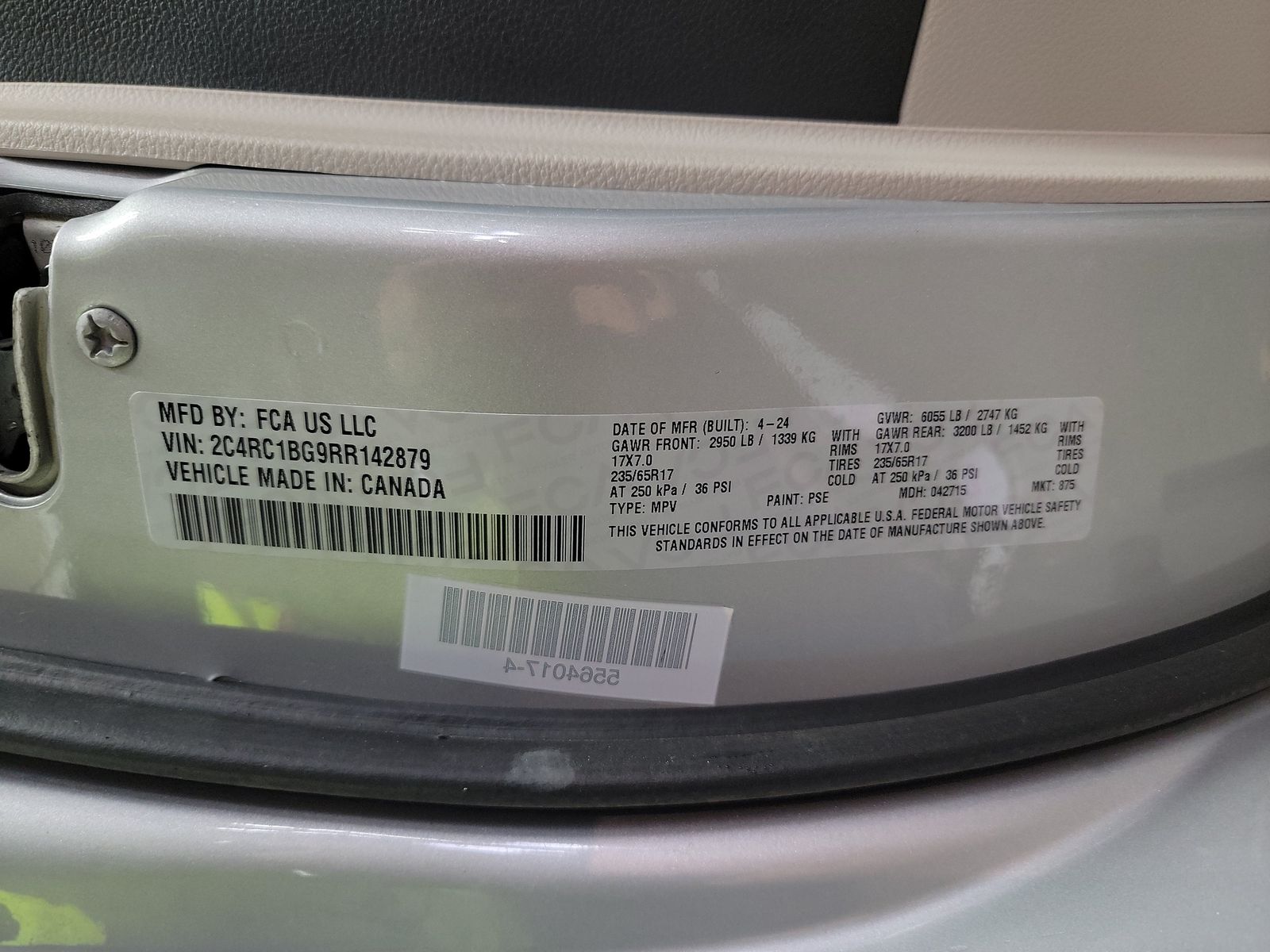 2024 Chrysler Pacifica Touring L FWD