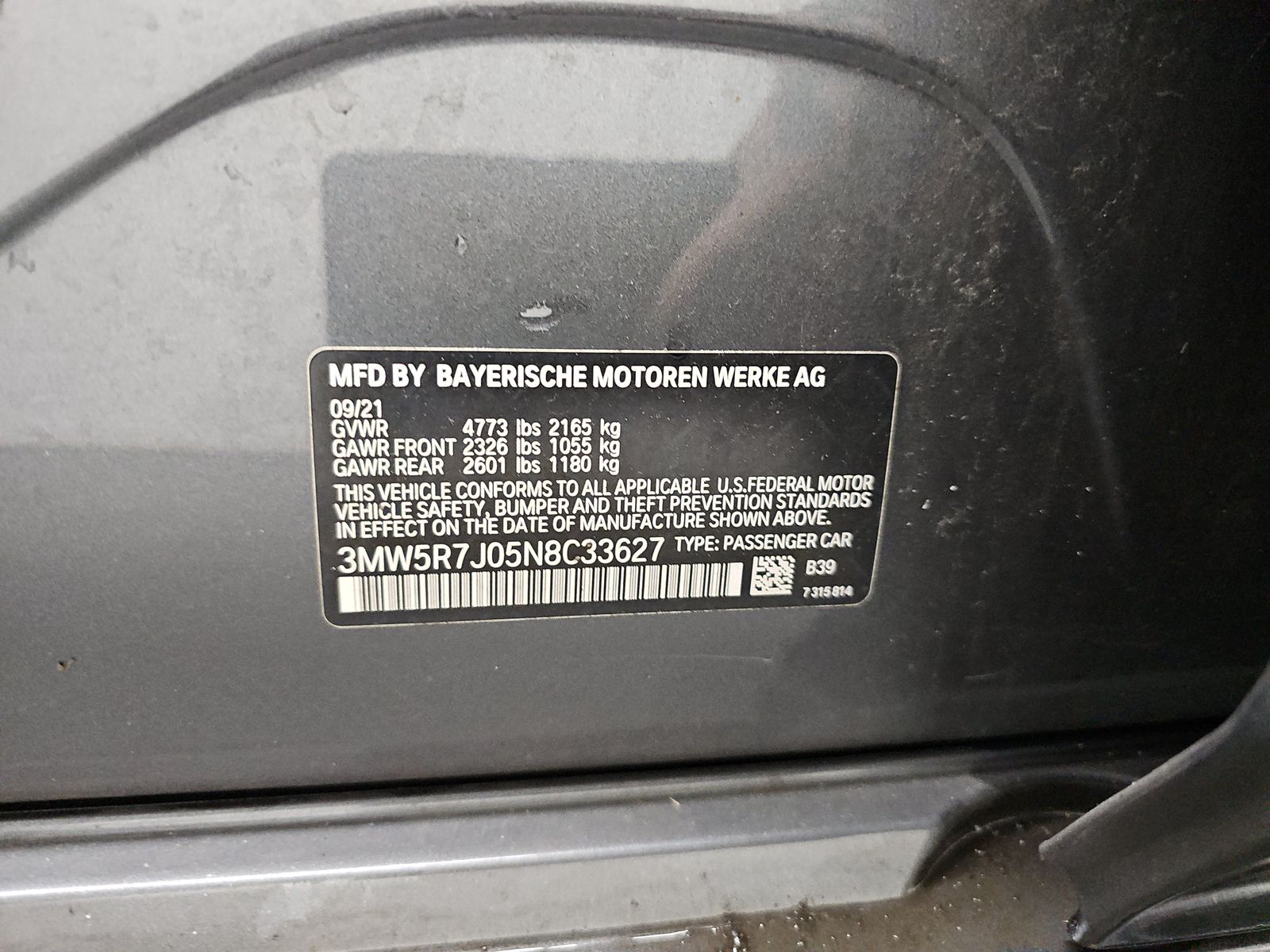 2022 BMW 3 Series 330i xDrive AWD