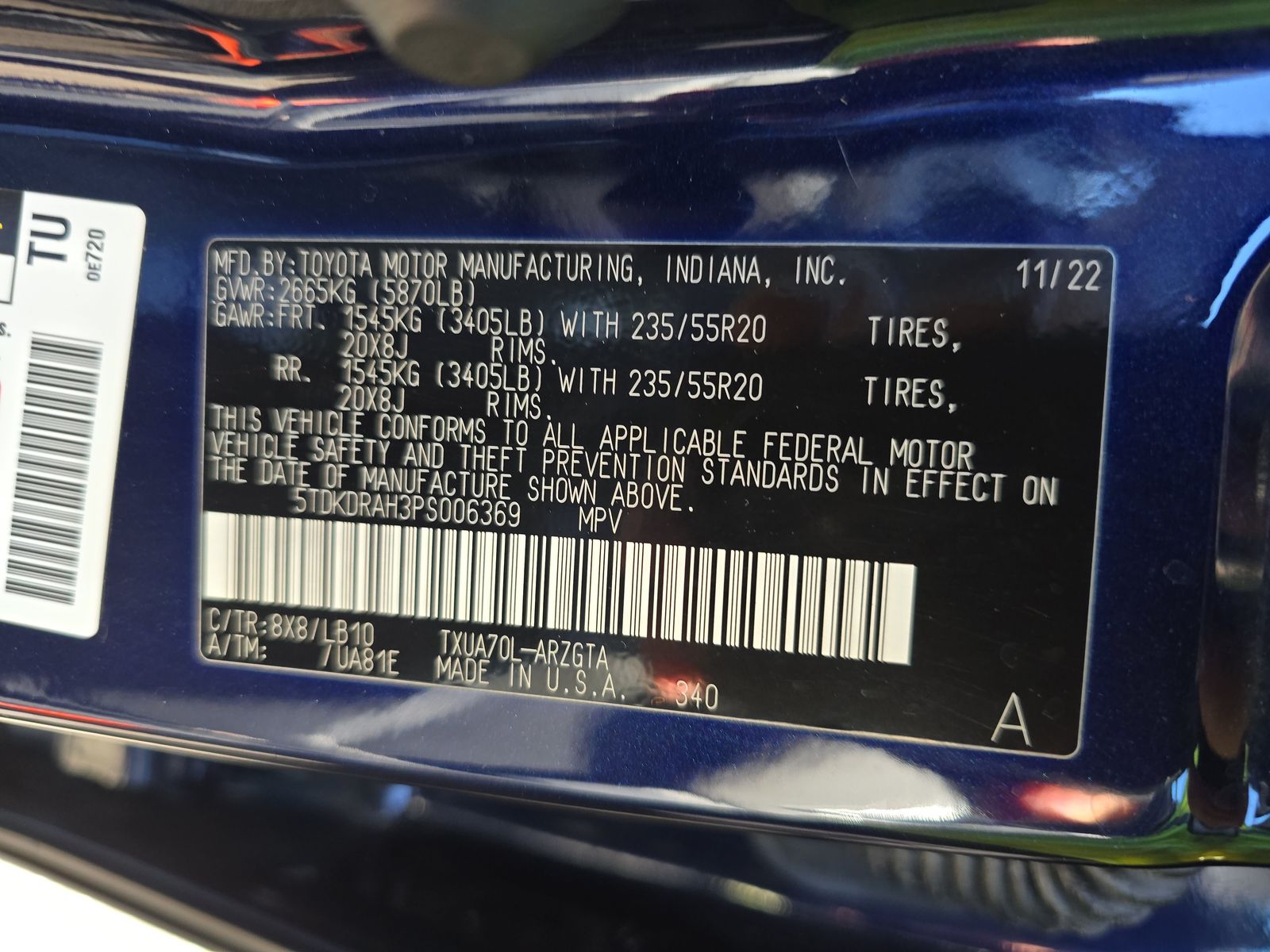 2023 Toyota Highlander Limited FWD