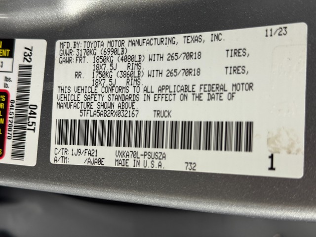 2024 Toyota Tundra SR5 RWD