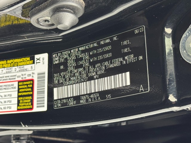 2023 Toyota Highlander Platinum AWD