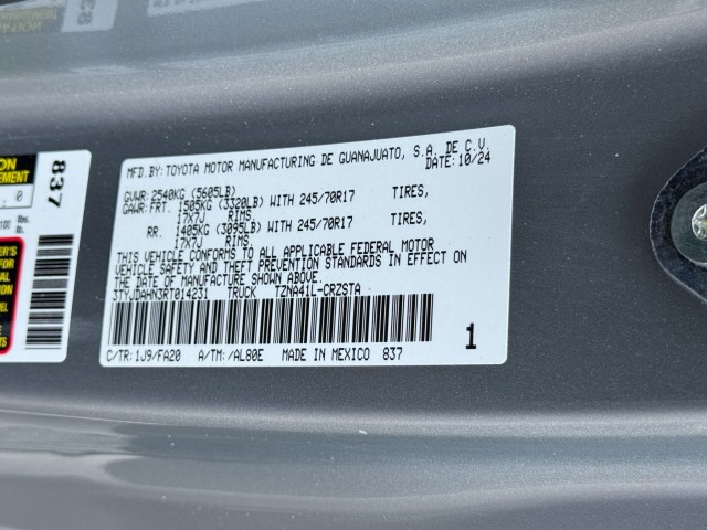 2024 Toyota Tacoma SR RWD