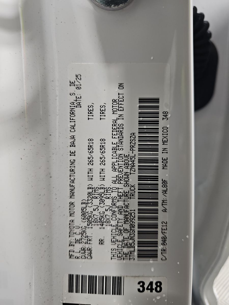 2025 Toyota Tacoma TRD Sport AWD