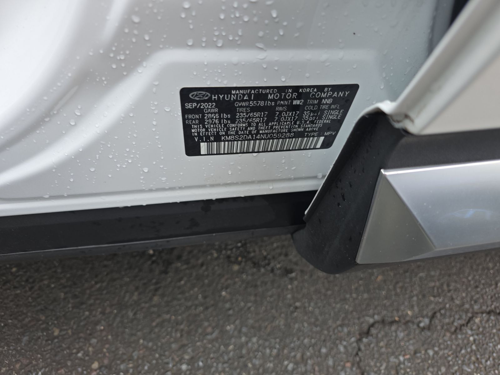 2022 Hyundai Santa Fe Hybrid Blue AWD