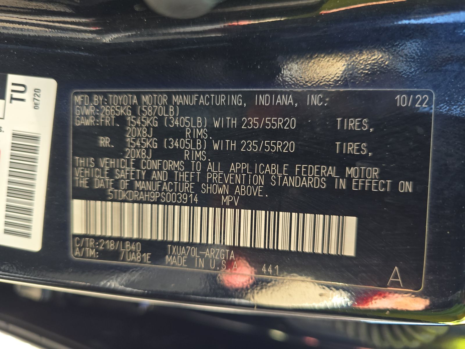 2023 Toyota Highlander Limited FWD