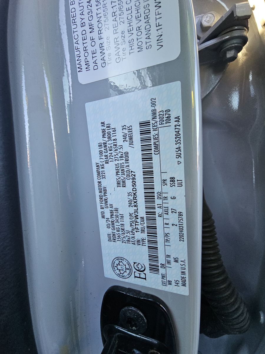 2024 Ford F-150 XLT AWD