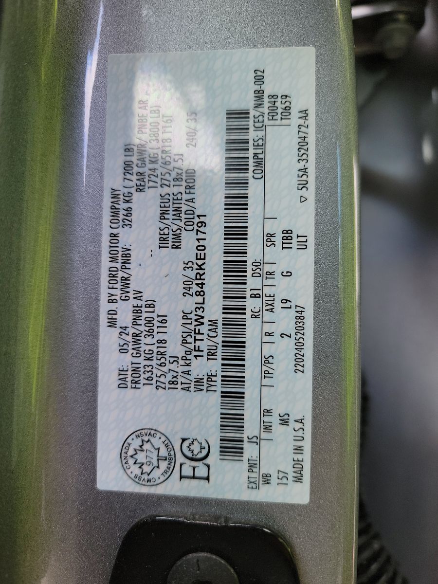 2024 Ford F-150 XLT AWD