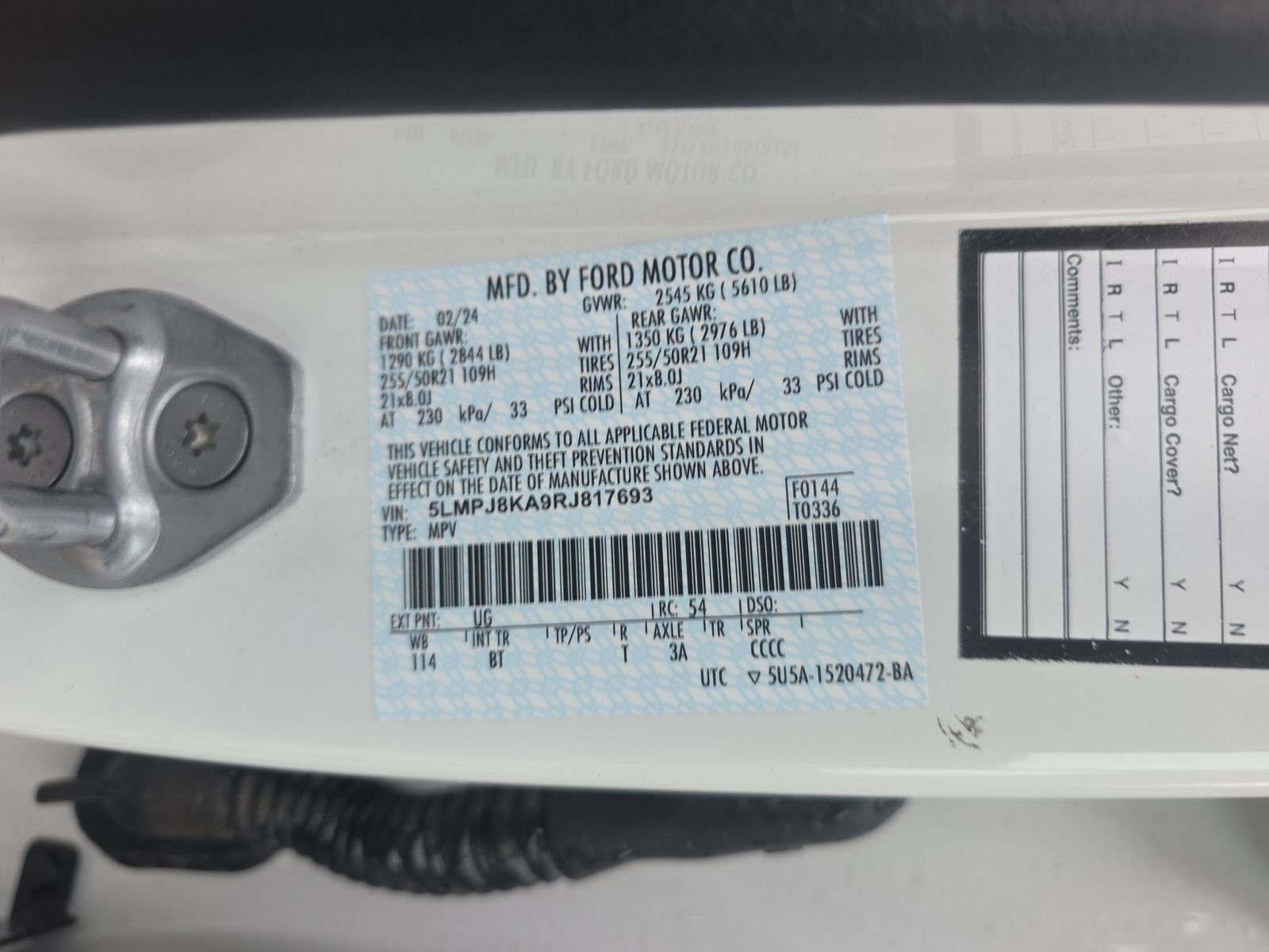 2024 Lincoln Nautilus Reserve AWD