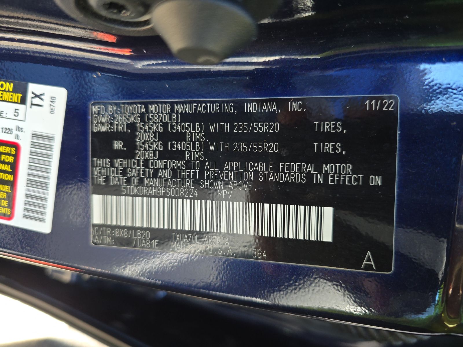 2023 Toyota Highlander Limited FWD