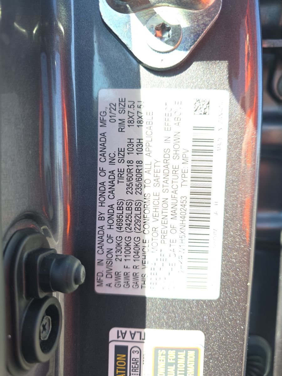 2022 Honda CR-V EX FWD