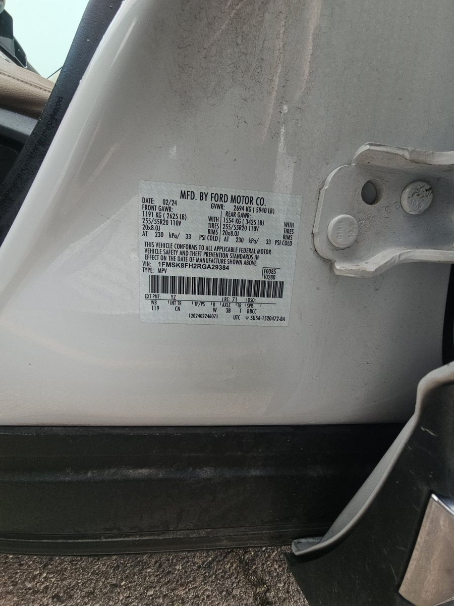 2024 Ford Explorer Limited AWD