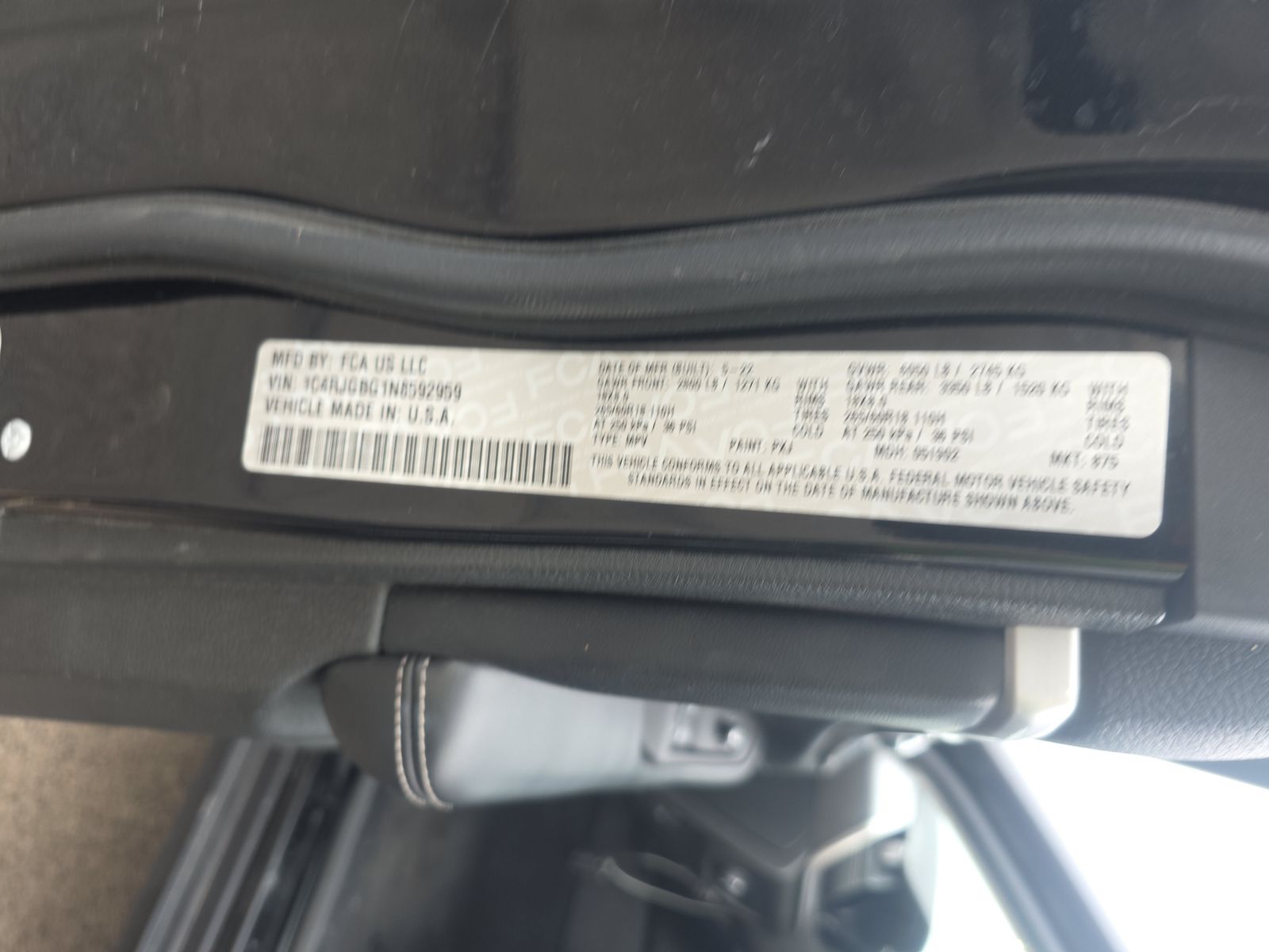 2022 Jeep Grand Cherokee Limited RWD