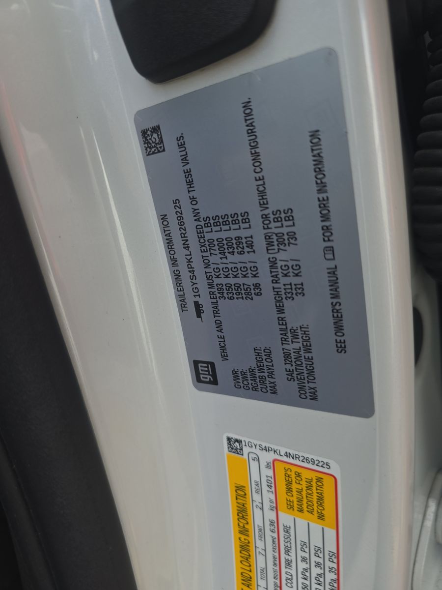 2022 Cadillac Escalade ESV Sport AWD