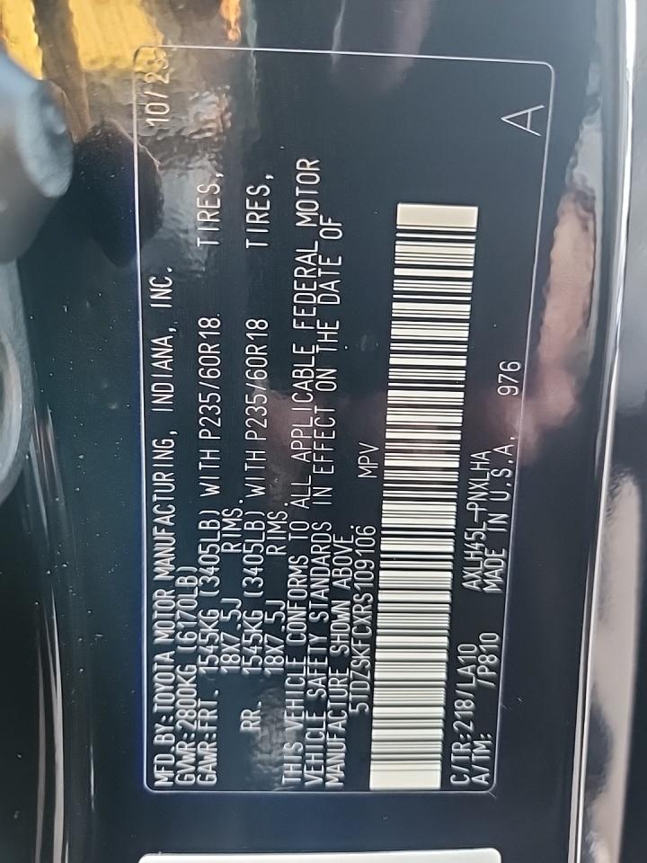 2024 Toyota Sienna Limited AWD