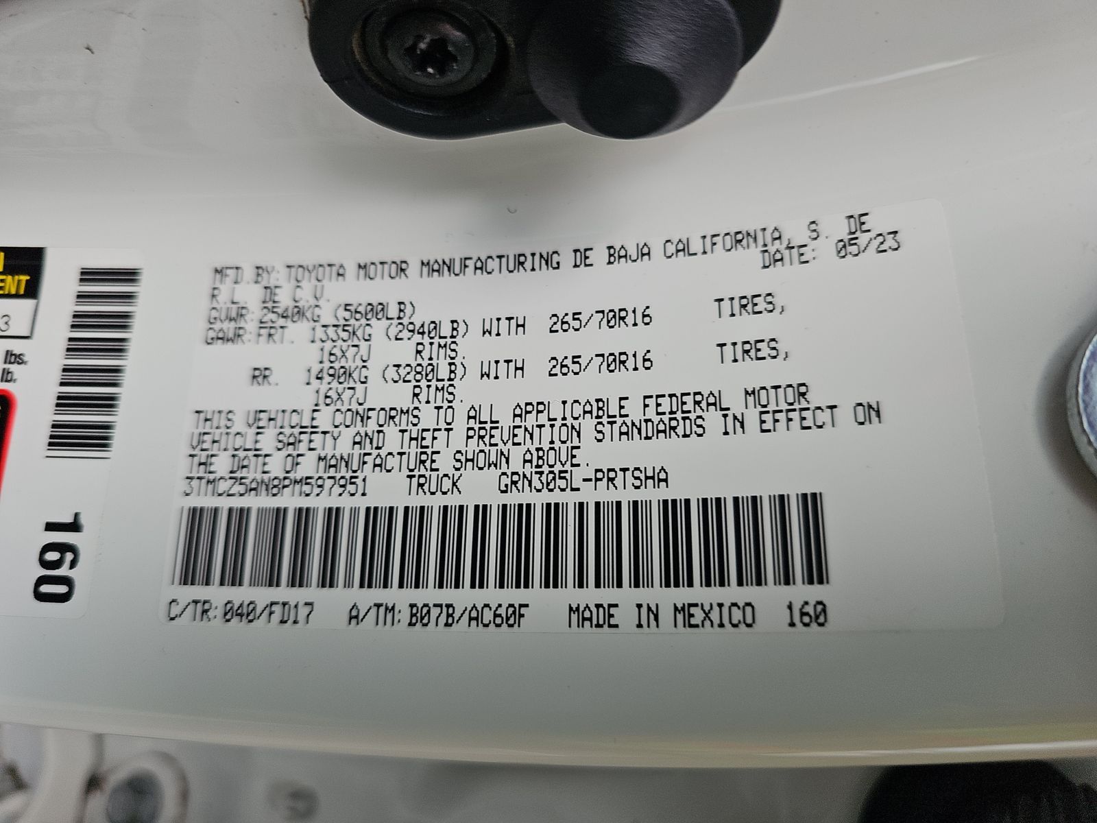 2023 Toyota Tacoma TRD Off-Road AWD