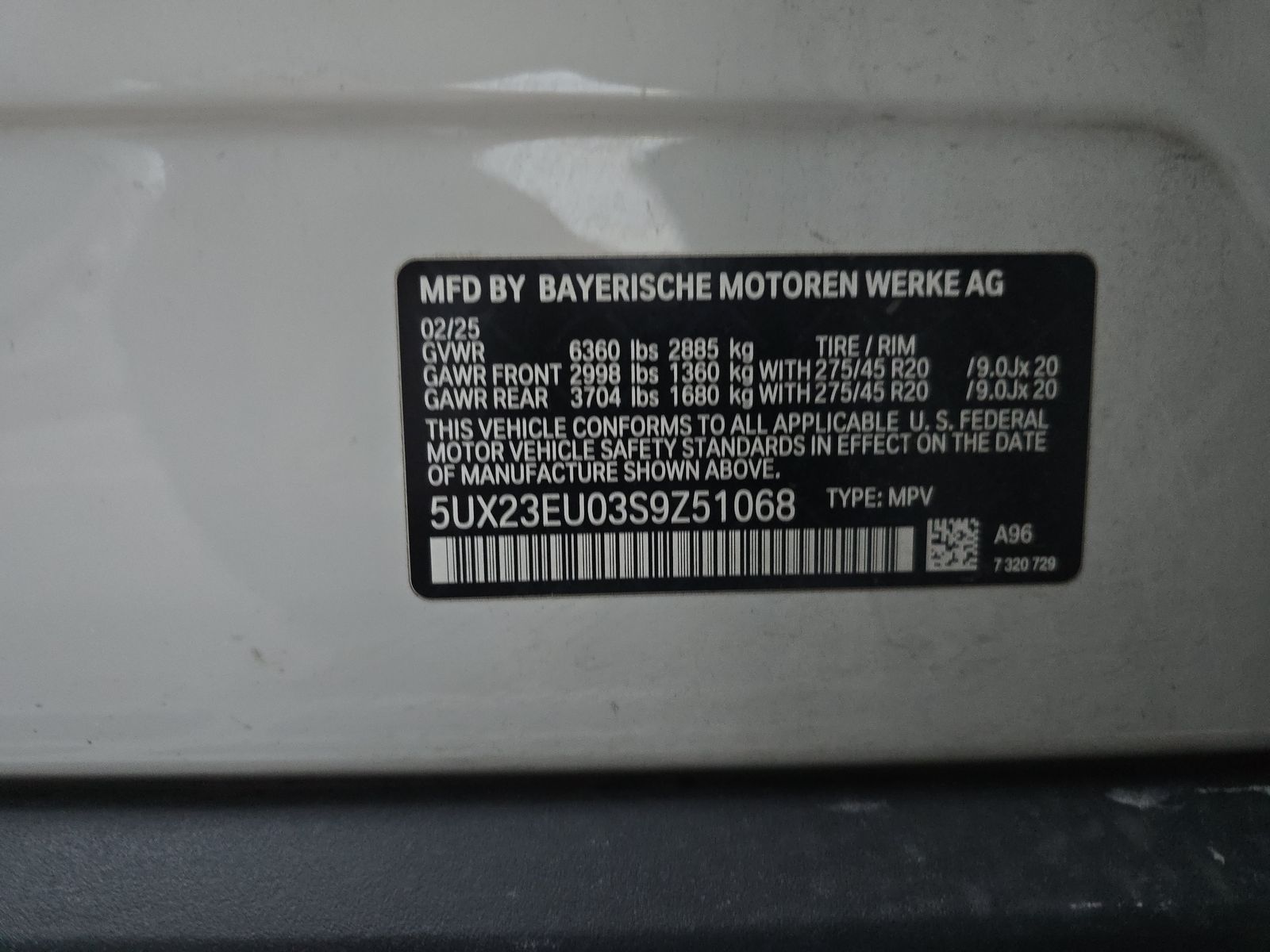 2025 BMW X5 xDrive40i AWD