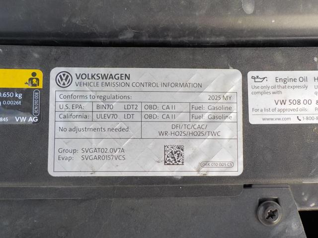 2025 Volkswagen Atlas 2.0T SE FWD