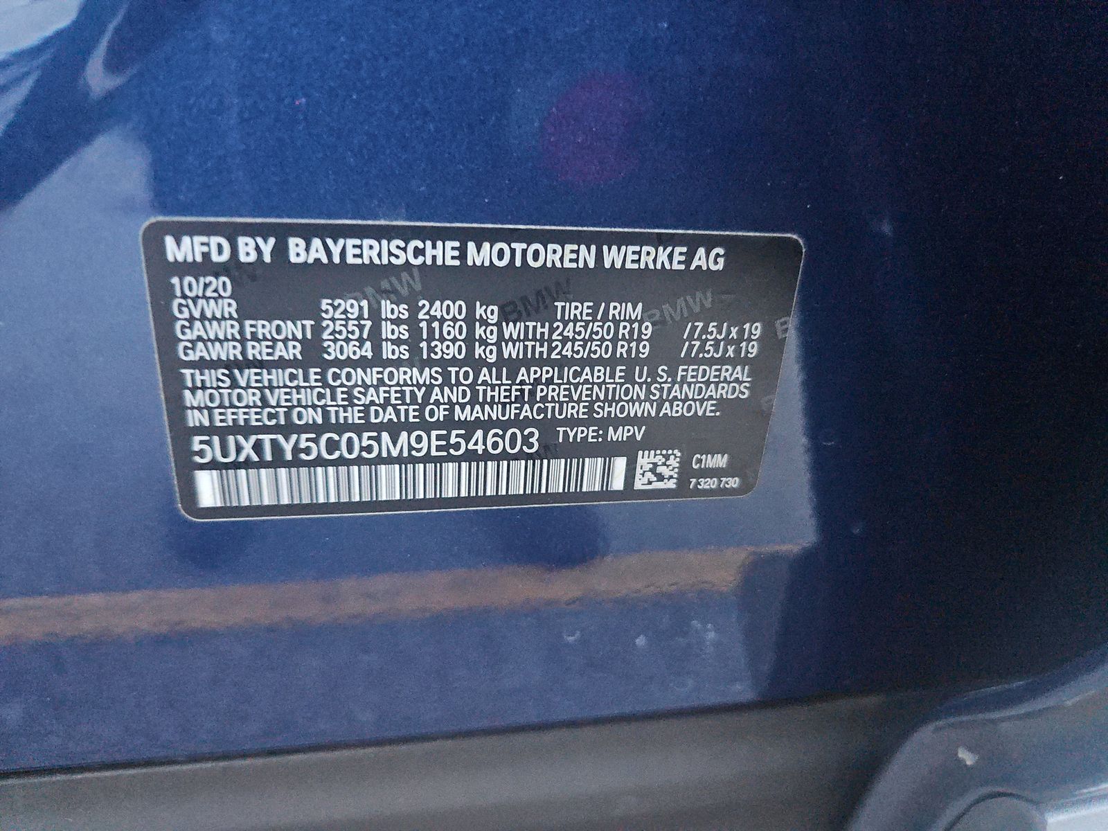 2021 BMW X3 xDrive30i AWD