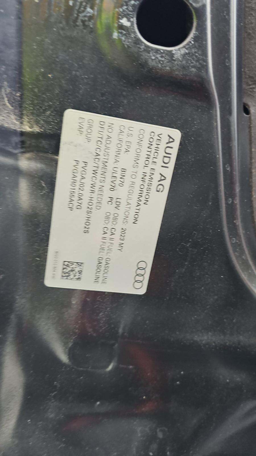 2023 Audi A5 S Line Premium Plus AWD