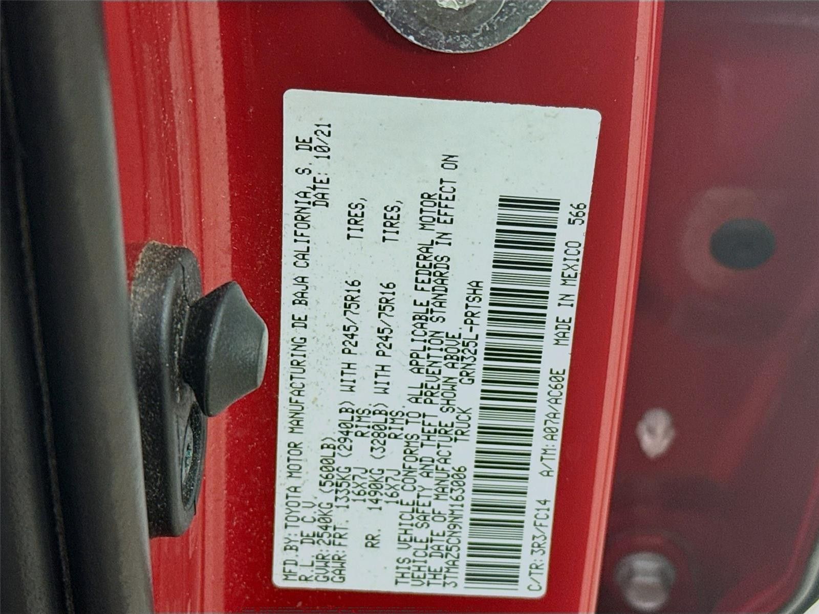 2022 Toyota Tacoma SR5 RWD