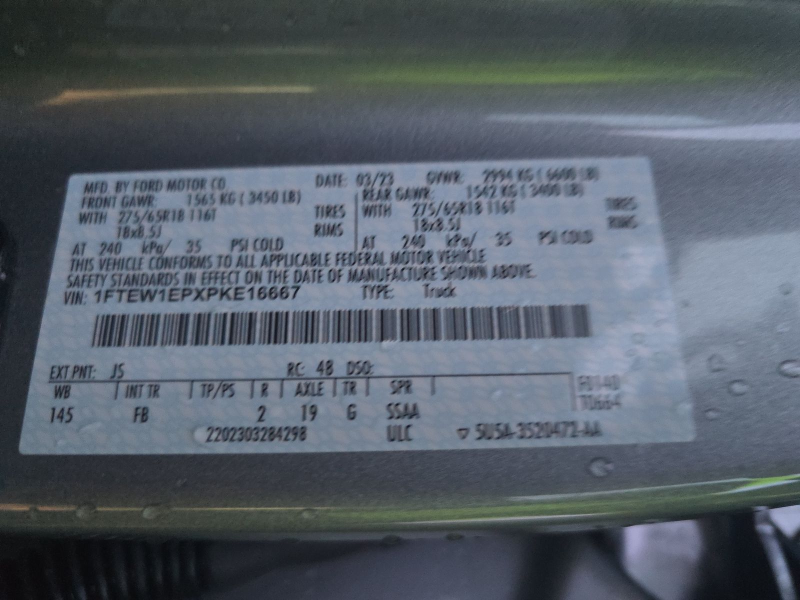 2023 Ford F-150 XLT AWD