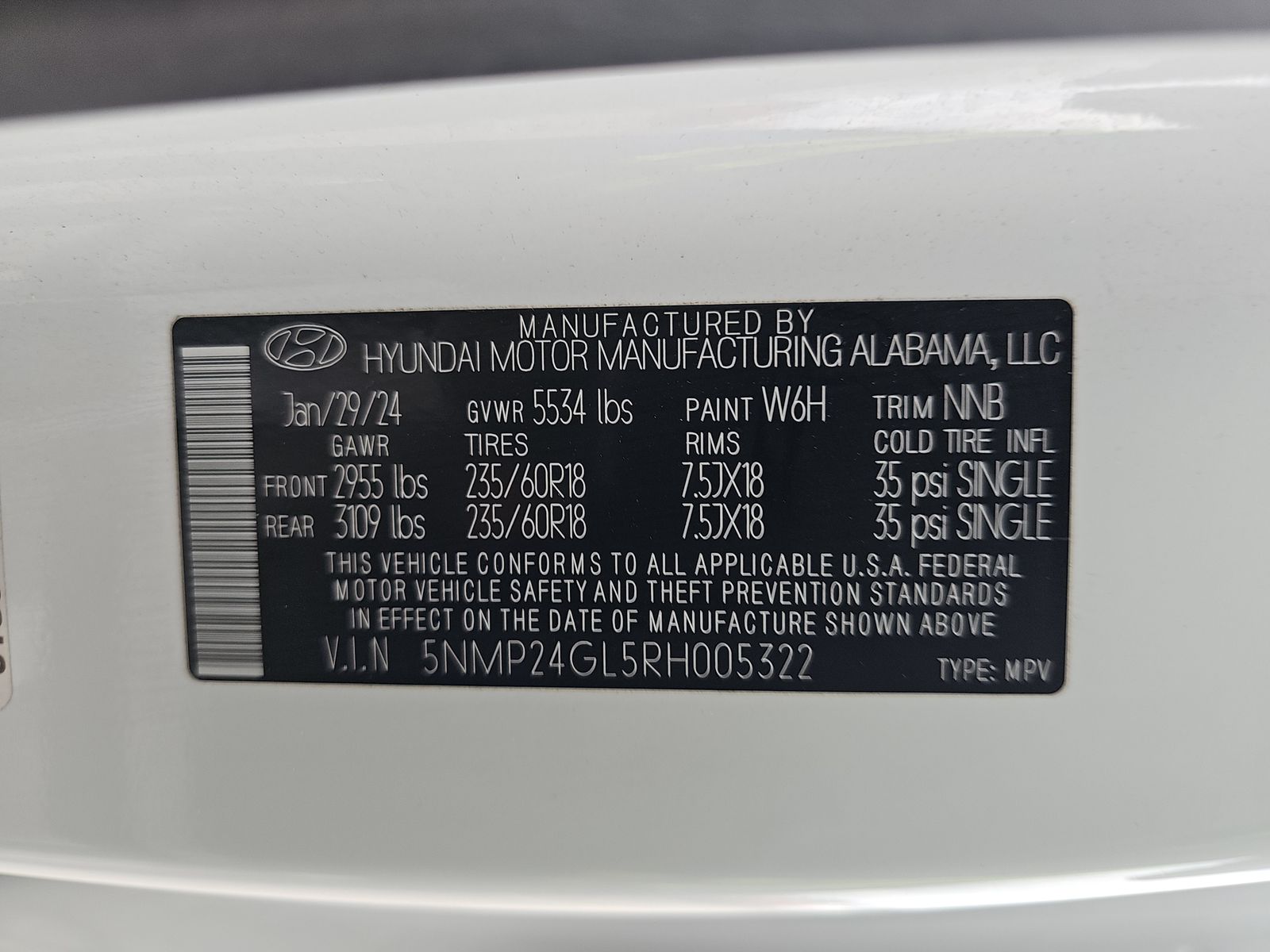 2024 Hyundai Santa Fe SEL FWD