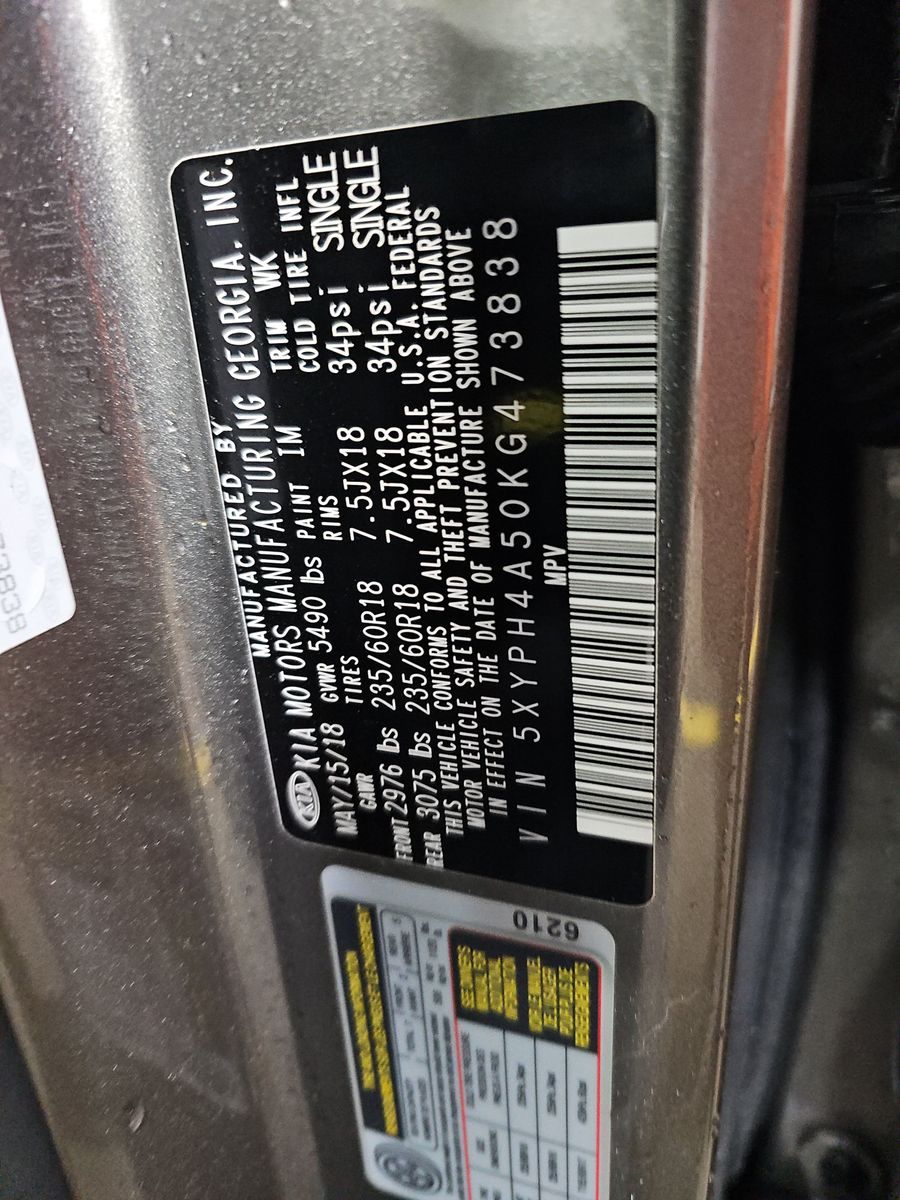 2019 Kia Sorento EX FWD