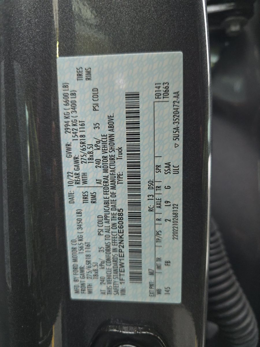 2022 Ford F-150 XLT AWD