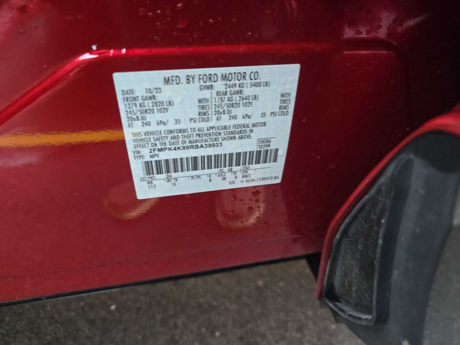 2024 Ford Edge Titanium AWD