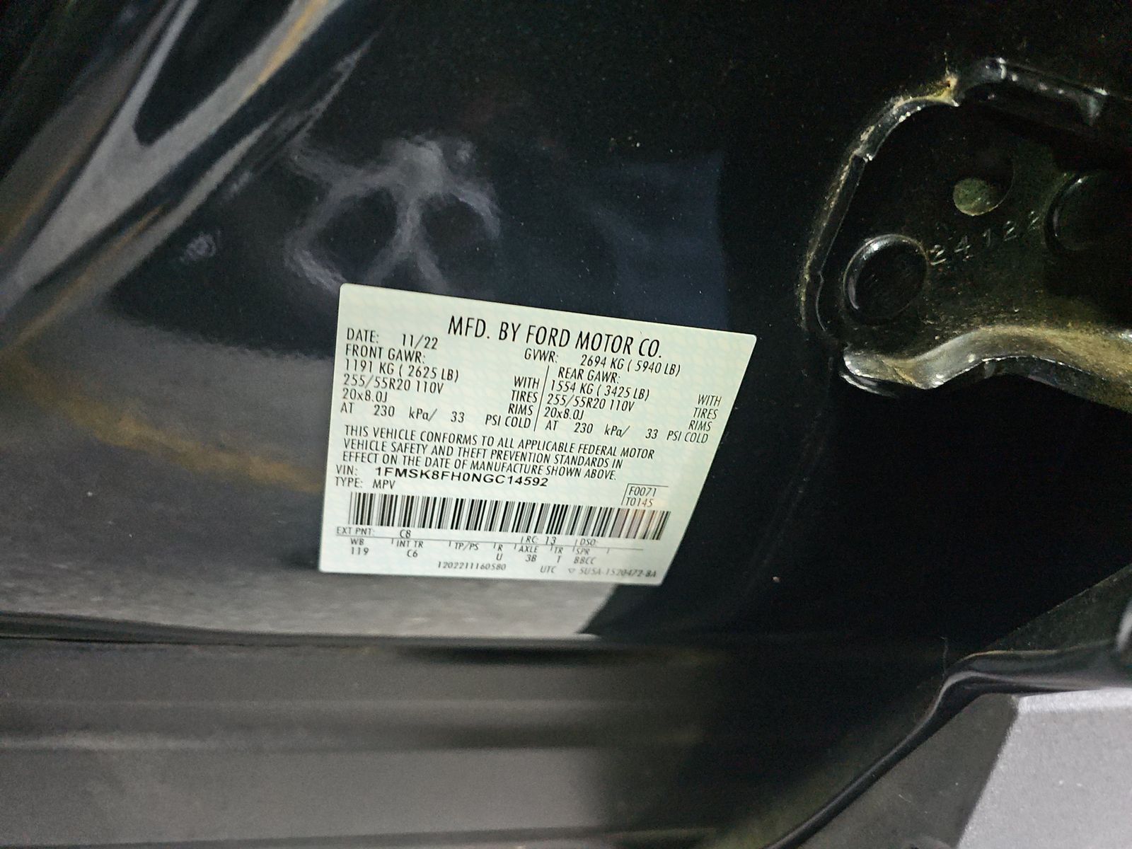 2022 Ford Explorer Limited AWD