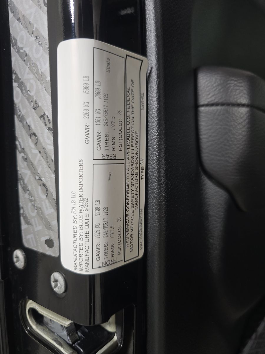 2022 Jeep Wrangler Sport S Edition AWD