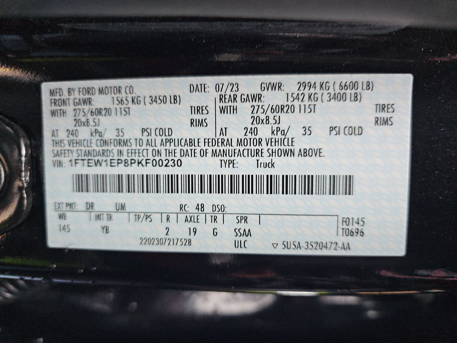 2023 Ford F-150 XLT AWD