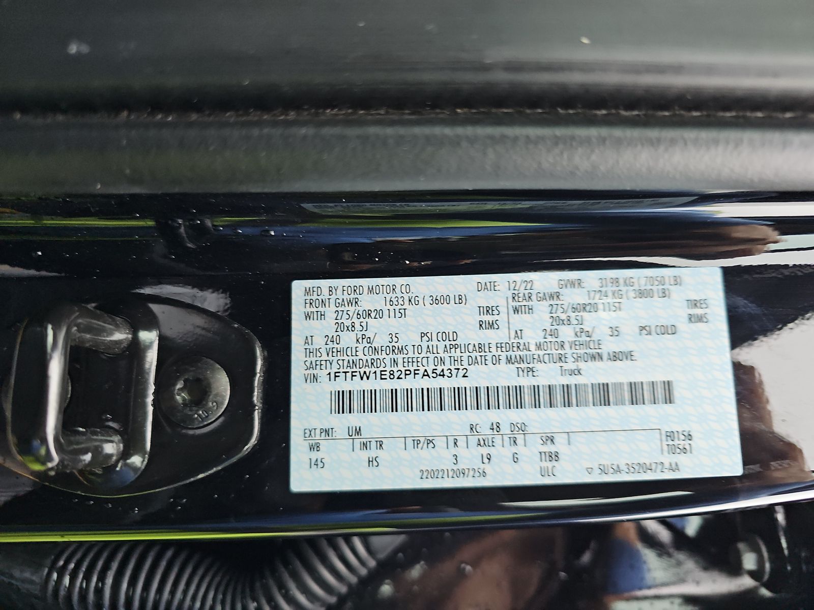 2023 Ford F-150 Lariat AWD