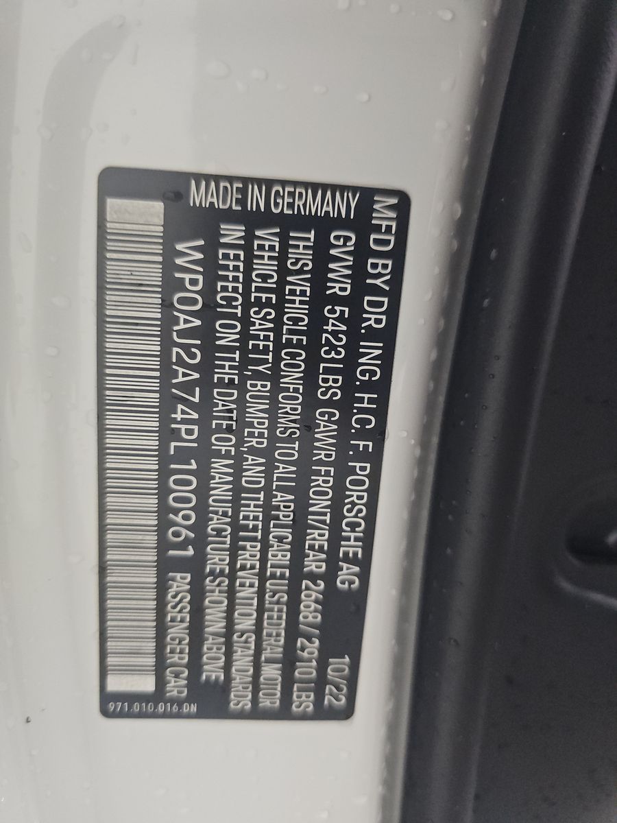 2023 Porsche Panamera 4 AWD