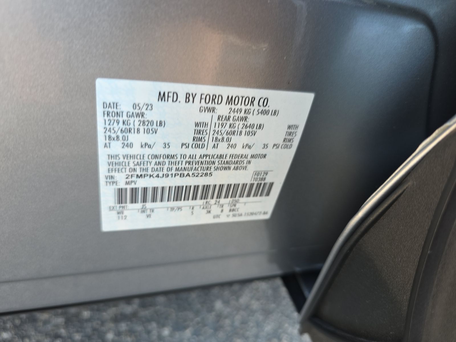 2023 Ford Edge SEL AWD