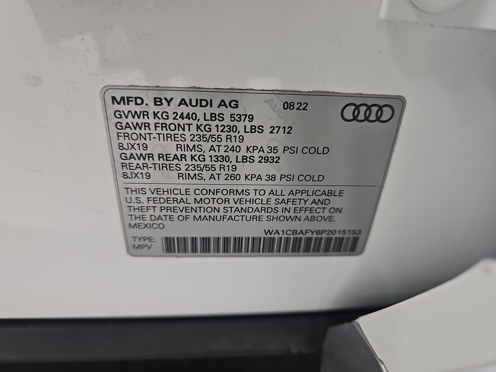 2023 Audi Q5 Prestige AWD