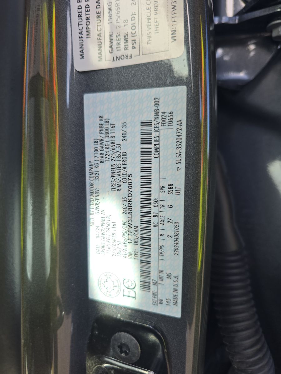 2024 Ford F-150 XLT AWD