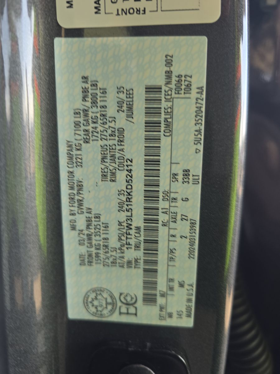 2024 Ford F-150 XLT AWD