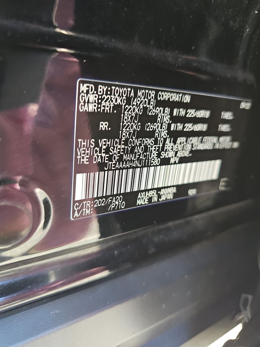 2022 Toyota Venza LE AWD