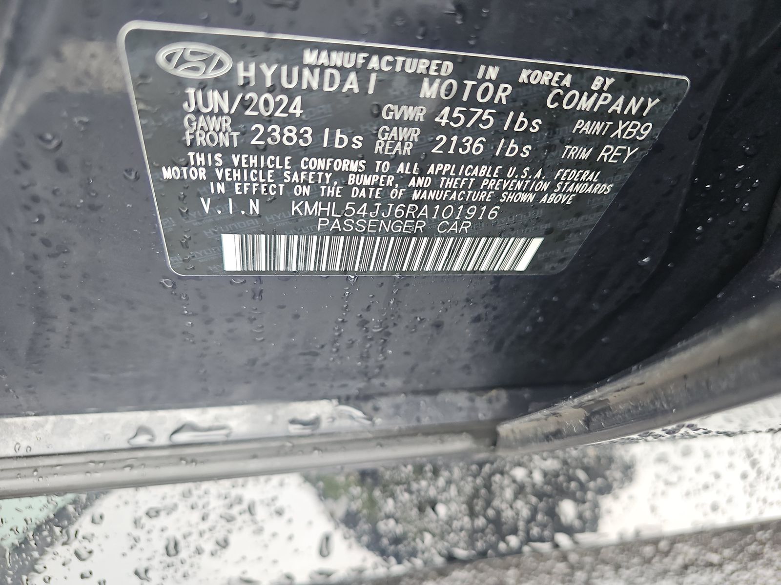 2024 Hyundai Sonata Hybrid Limited FWD