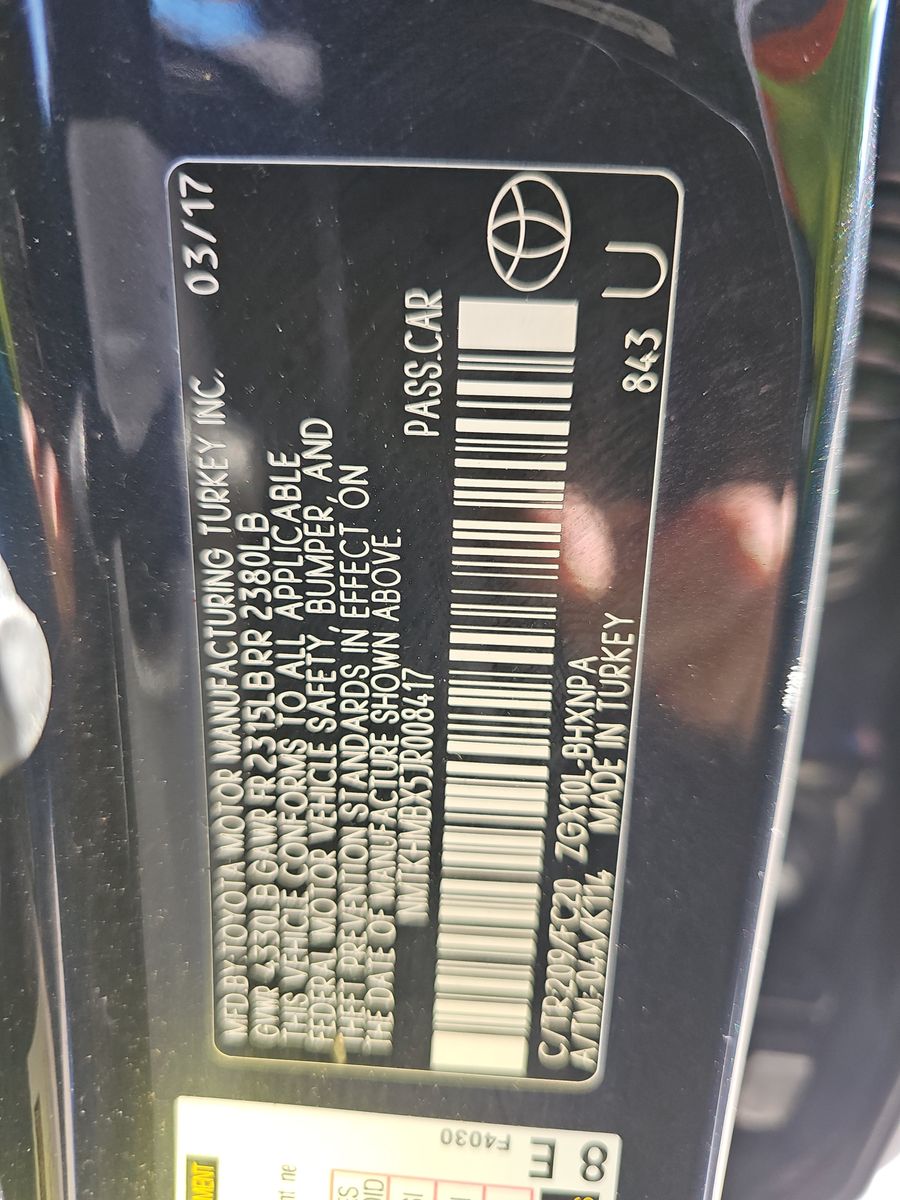 2018 Toyota C-HR XLE FWD