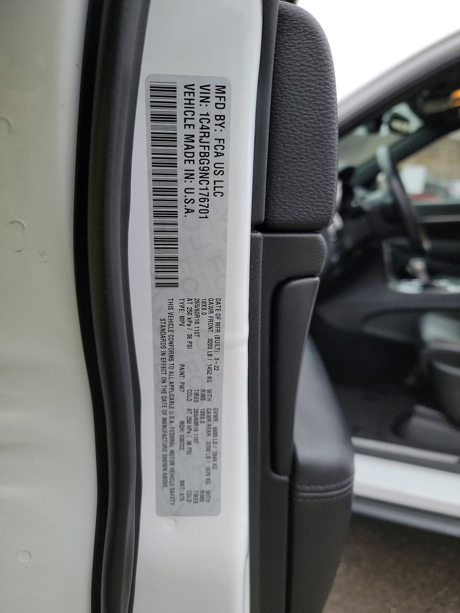 2022 Jeep Grand Cherokee Limited AWD