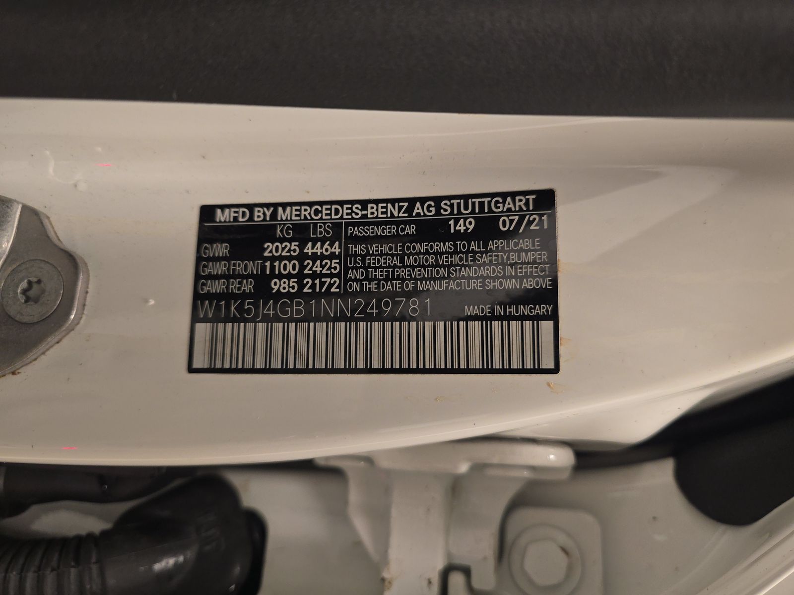 2022 Mercedes-Benz CLA CLA 250 FWD