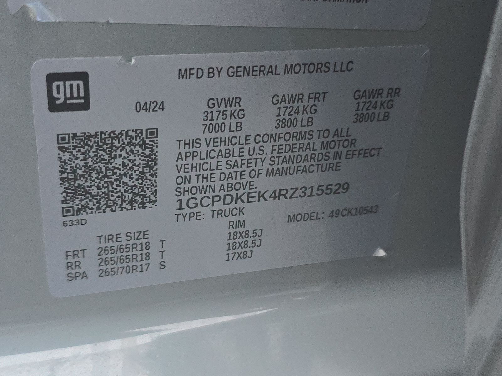 2024 Chevrolet Silverado 1500 LT AWD