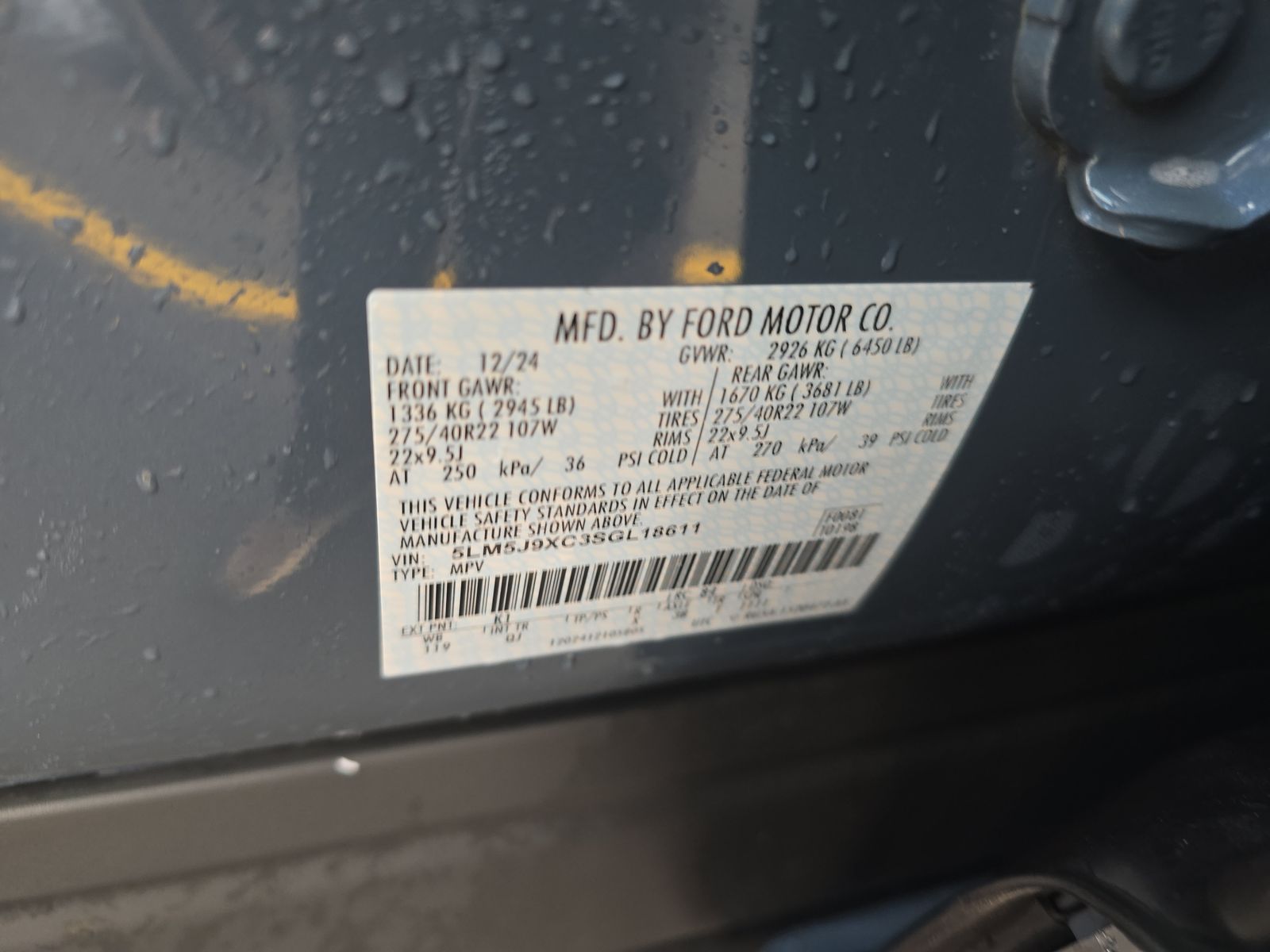 2025 Lincoln Aviator Black Label AWD