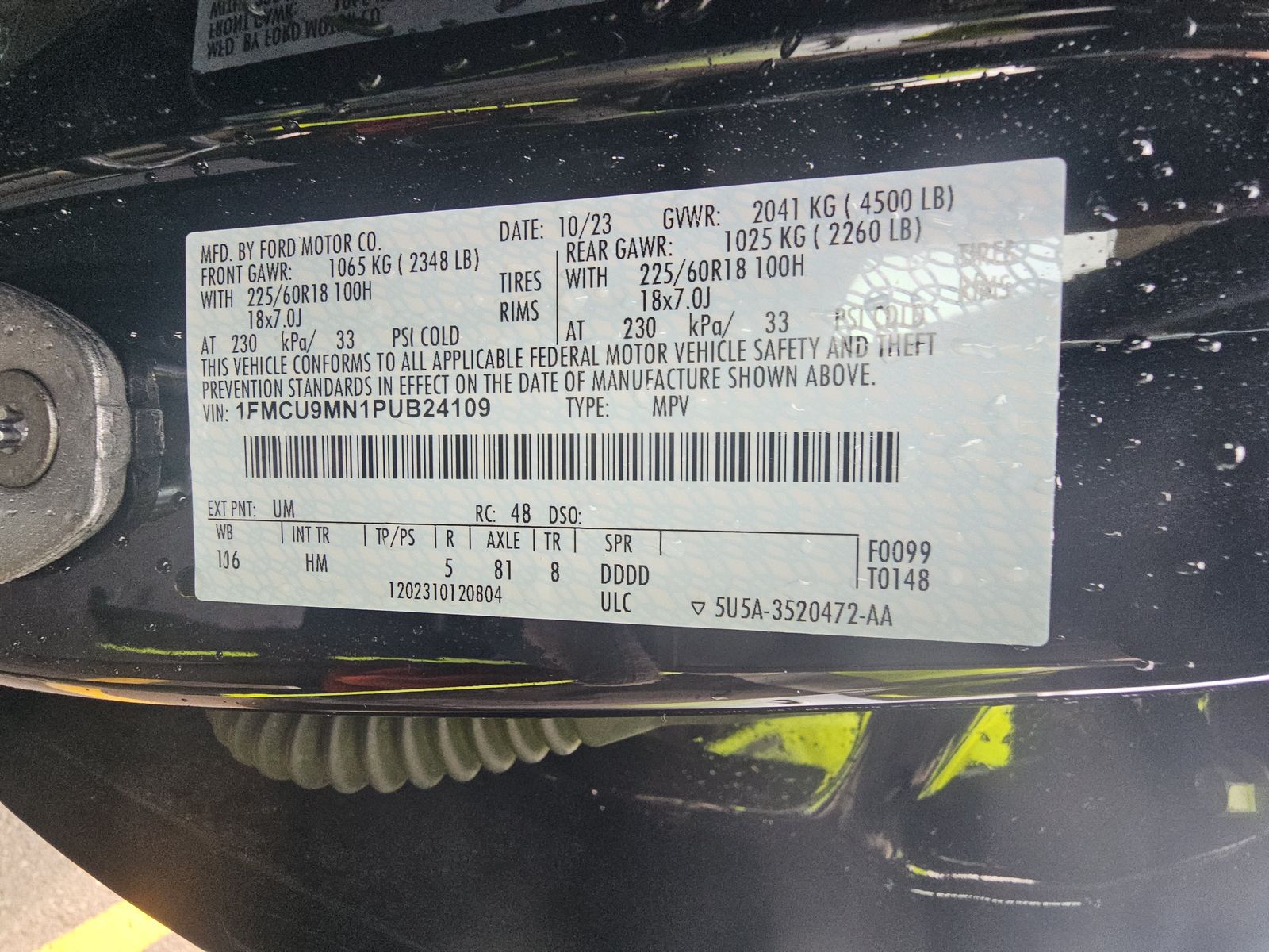 2023 Ford Escape ST-Line AWD