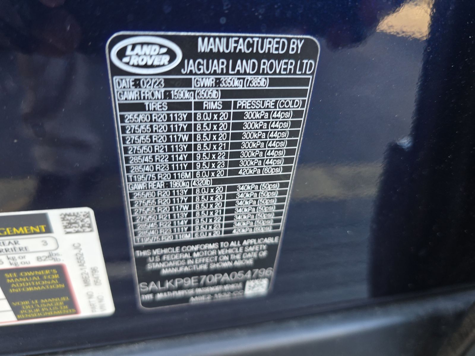 2023 Land Rover Range Rover SE AWD